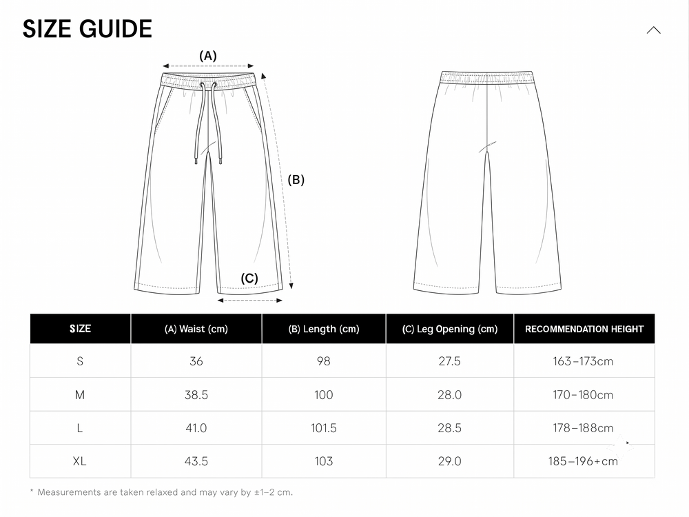 Size Guide