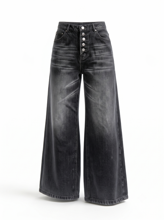 One Shot Denim Baggy Jeans