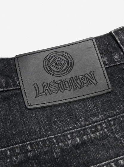 ONE EMBROIDERED BAGGY