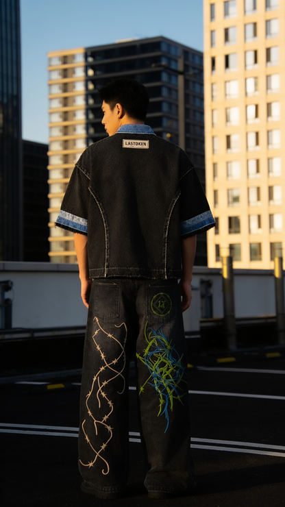 One Shot Denim Baggy Jeans